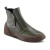 Spring Step Kelko Women's Leather Ankle Boots -UK Winter Shoes Sales 2023 6078278 Olive Green
