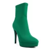 London Rag Patotie Women's High Heel Ankle Boots 1 London Rag Patotie Women's High Heel Ankle Boots -UK Winter Shoes Sales 2023 6081717 Green