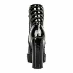 London Rag High Key Women's Block Heel Ankle Boots -UK Winter Shoes Sales 2023 6081720 ALT5