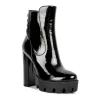 London Rag High Key Women's Block Heel Ankle Boots -UK Winter Shoes Sales 2023 6081720 Black