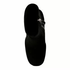 London Rag Clubbing Women's Heeled Ankle Boots 12 London Rag Clubbing Women's Heeled Ankle Boots -UK Winter Shoes Sales 2023 6093803 ALT4