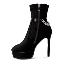 Rag & Co Zeppelin Women's Platform Ankle Boots -UK Winter Shoes Sales 2023 6132190 ALT2