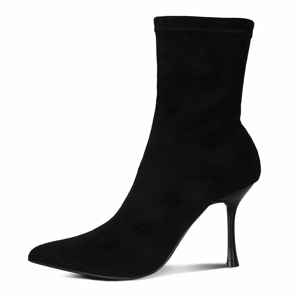 London Rag Tweeple Women's Stiletto Ankle Boots 5 London Rag Tweeple Women's Stiletto Ankle Boots - Image 3