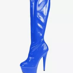 Pole Dance Shoes Blue Sexy Boots High Heel Boots Round Toe Platform Mid Calf Boots Stripper Shoes -UK Winter Shoes Sales 2023 6800f69d 756b 4352 84ce 18bc4cad8750