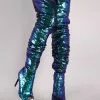 Thigh High Boots Sequined Over Knee Boots Peep Toe High Heel Sexy Boots -UK Winter Shoes Sales 2023 6a49931f 814e 49df a85b 014a6907d20c
