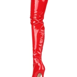 Over The Knee Boots Red Pointed Toe Zip Up Bright Leather High Heel Thigh High Boots -UK Winter Shoes Sales 2023 7bda196f 9e75 4245 b51c a16a80e52d0d