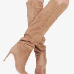 Women's Knee High Boots Suede Stiletto Heel Knee Length Boots 12 Women's Knee High Boots Suede Stiletto Heel Knee Length Boots -UK Winter Shoes Sales 2023 8f9d5401 f003 4545 8e8f d9fac5eba61e