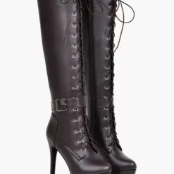 Platform Knee High Boots Womens Patent Lace Up Round Toe Stiletto Heel Winter Boots 17 Platform Knee High Boots Womens Patent Lace Up Round Toe Stiletto Heel Winter Boots -UK Winter Shoes Sales 2023 98419ff4 1750 4435 88a0 7c847b9cb453