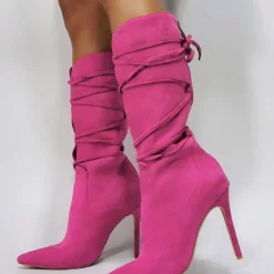 High Heel Boots Women Pointed Toe Lace Up Booties -UK Winter Shoes Sales 2023 9df453b5 1f82 4f3b aa73 9bc64937ae92