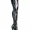Black High Heel Thigh High Boots -UK Winter Shoes Sales 2023 Black High Heel Thigh High Patent Leather Sexy Boots 30551 1