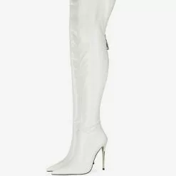 Women's Patent Leather Thigh High Heel Boots Bright Leather -UK Winter Shoes Sales 2023 a2b8a499 56d0 4a67 a3c3 418149de71e0