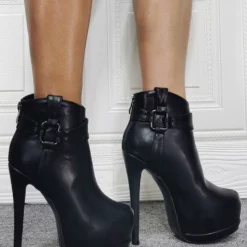 Black Ankle Boots Women Shoes Platform High Heel Booties 11 Black Ankle Boots Women Shoes Platform High Heel Booties -UK Winter Shoes Sales 2023 a917d679 a7db 4045 854f dc58be3a4554