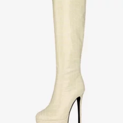 Women's Animal Print Platform Stiletto Heel Knee High Boots -UK Winter Shoes Sales 2023 a96681c1 c099 4a68 9ee1 bbc4b02a10d1