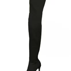 Thigh High Boots Womens Elastic Fabric Pointed Toe Stiletto Heel Over The Knee Boots -UK Winter Shoes Sales 2023 b5dd0066 24e3 4f77 86de 56c0b6ff78ac