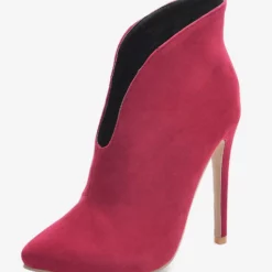 High Heel Booties Suede Pointed Toe Ankle Boots For Women -UK Winter Shoes Sales 2023 b9861ded ecc1 4d06 abe3 f11971d1eb43