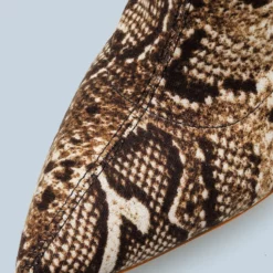 Womens Thigh High Boots Micro Suede Snake Print Pointed Toe Stiletto Heel Winter Boots -UK Winter Shoes Sales 2023 c04715fb f3bd 4798 b800 ef2dbce99279