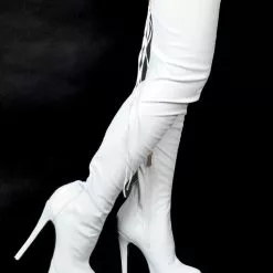 Thigh High Boots High Heel Women's Black Leather Back Zipper Sexy Boots Over The Knee Party Shoes -UK Winter Shoes Sales 2023 cc8b7455 94ad 42c0 9a51 94d5c69d5029