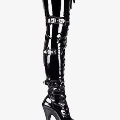 Pole Dance Shoes Women's Black Sexy High Heel Boots Lace Up Buckles Platform Stiletto Heel Thigh High Boots -UK Winter Shoes Sales 2023 cf7bce30 4c5e 4b02 b1e0 6e0d2a0eb70a