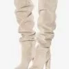Thigh High Boots Suede Nap Pointed Toe Chunky Heel Over The Knee Boots US5-12.5 2 Thigh High Boots Suede Nap Pointed Toe Chunky Heel Over The Knee Boots US5-12.5 -UK Winter Shoes Sales 2023 d3f4562a fda2 43e2 96bd 7923ce696494