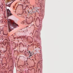 Women Western Boots Snake Pattern Pointed Toe Over The Knee Boots Leather Chunky Heel Thigh High Boots -UK Winter Shoes Sales 2023 dea67831 b450 4a3c 9d97 0f3731c6152f