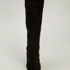 Black Thigh High Boots Womens Velvet Pointed Toe Stiletto Heel Over The Knee Boots 13 Black Thigh High Boots Womens Velvet Pointed Toe Stiletto Heel Over The Knee Boots -UK Winter Shoes Sales 2023 defa5500 07a5 4010 ae42 3698412beba1