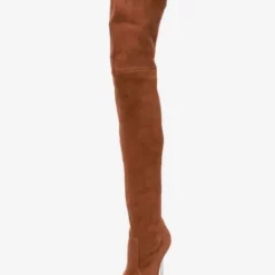 Over The Knee Boots Micro Suede Upper Coffee Brown Pointed Toe Stiletto Heel Thigh High Boots 10 Over The Knee Boots Micro Suede Upper Coffee Brown Pointed Toe Stiletto Heel Thigh High Boots -UK Winter Shoes Sales 2023 df0066f2 e927 4f4a 83f1 c08b9ec19426
