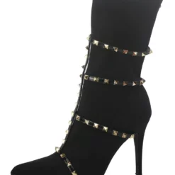 Red Ankle Boots High Heel Booties Pointed Toe Rivets Strappy Stretch Boots -UK Winter Shoes Sales 2023 df13196b 7e49 4020 8ac4 6a827f9b68d1