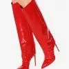 Red Knee High Boots Point Toe Bright Leather Stiletto Heel Knee Length Boots For Women 2 Red Knee High Boots Point Toe Bright Leather Stiletto Heel Knee Length Boots For Women -UK Winter Shoes Sales 2023 f8bfe169 31f7 4a45 8050 3b1ab68b2511
